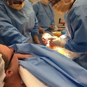 Caesarean delivery by Dr Ken Law